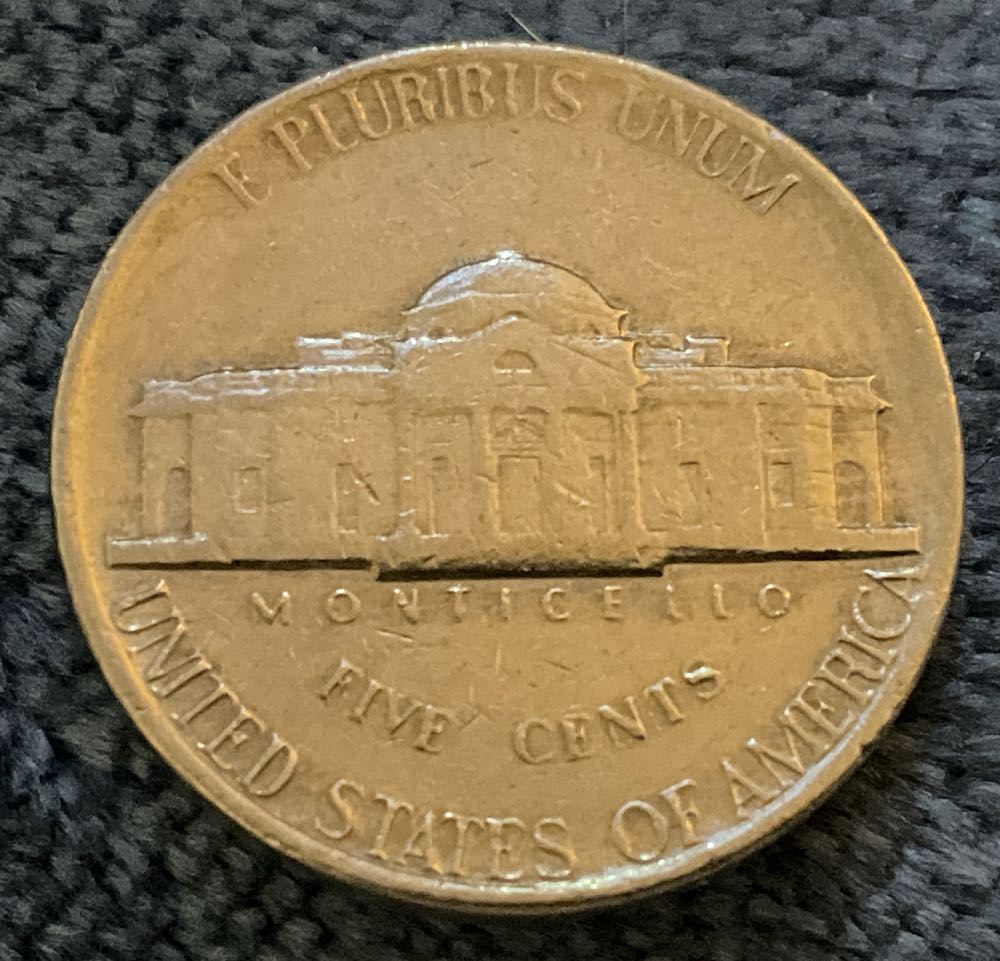 Nickel Jefferson P 1981 1  coin collectible - Main Image 2