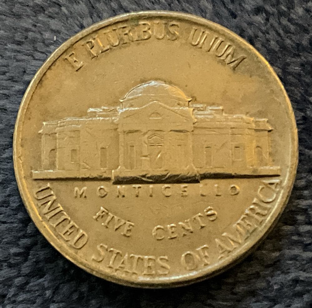 Nickel Jefferson D 1983 2  coin collectible - Main Image 2