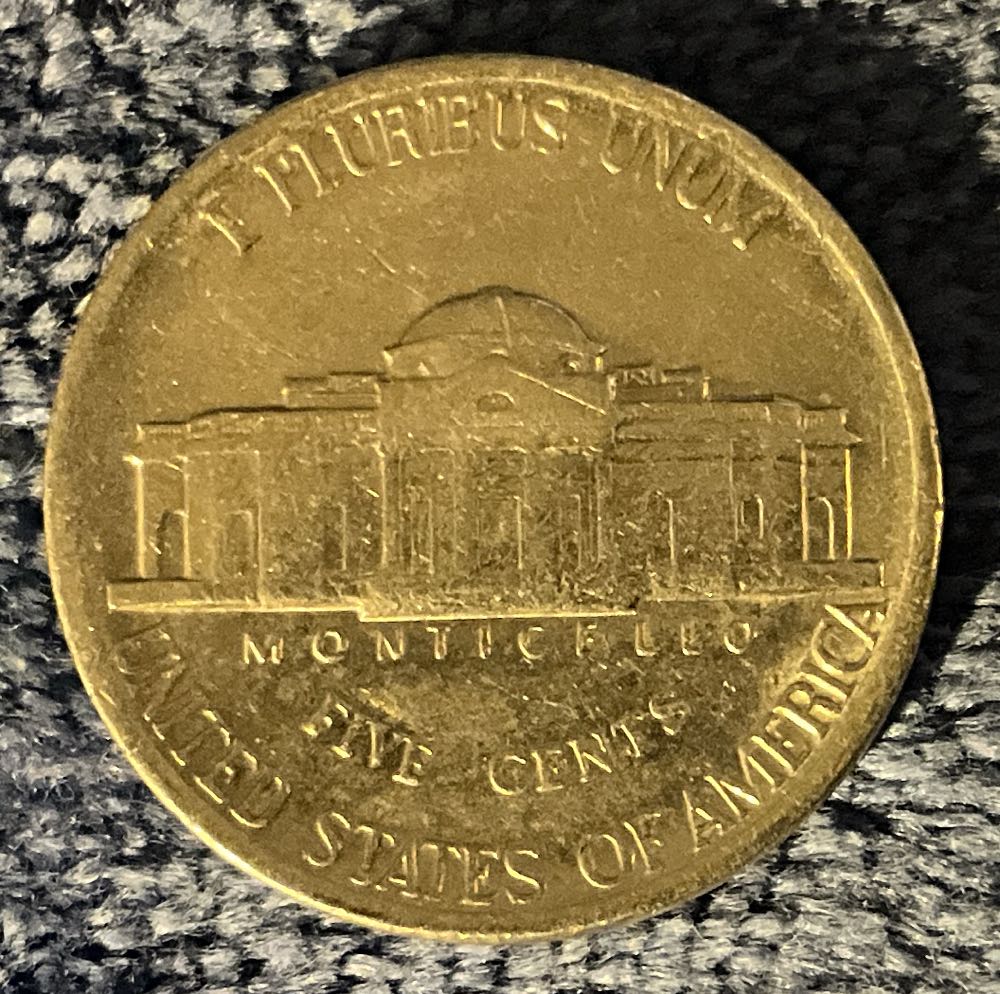 Nickel Jefferson P 1983 2  coin collectible - Main Image 2