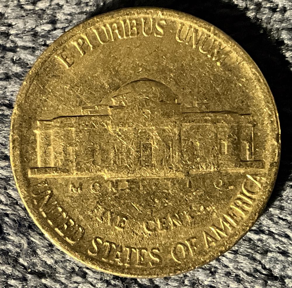 Nickel Jefferson P 1984 2  coin collectible - Main Image 2