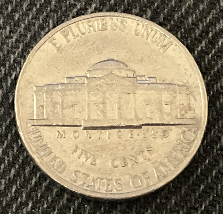 Nickel Jefferson D 1988 4  coin collectible - Main Image 2