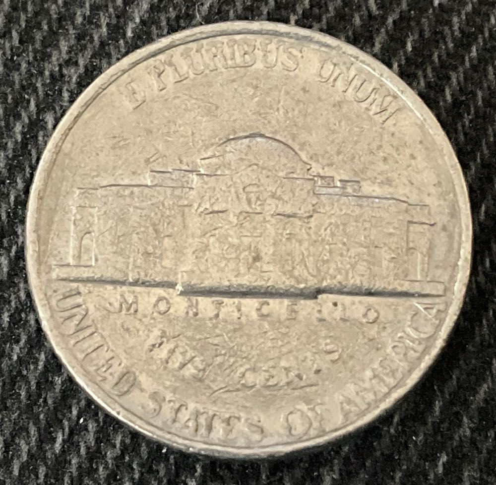 Nickel Jefferson P 1988 1  coin collectible - Main Image 2