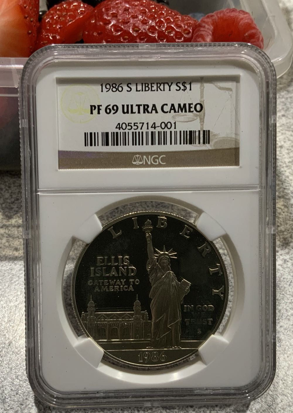 2005 P Jefferson Ocean View Extra Tree Satin Finish ANACS MS68