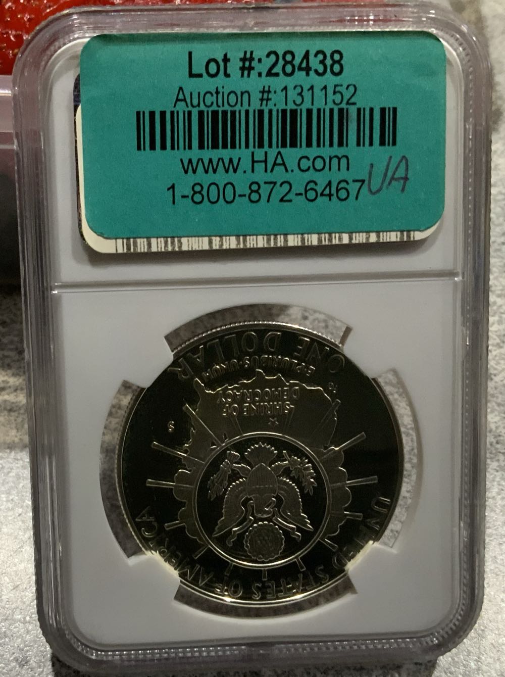 1991 S Mount Rushmore $1 NGC PF69 Ultra Cameo  coin collectible - Main Image 2