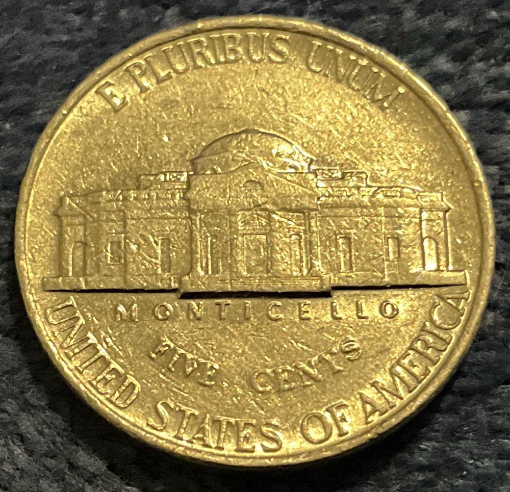 Nickel Jefferson D 1994 2  coin collectible - Main Image 2