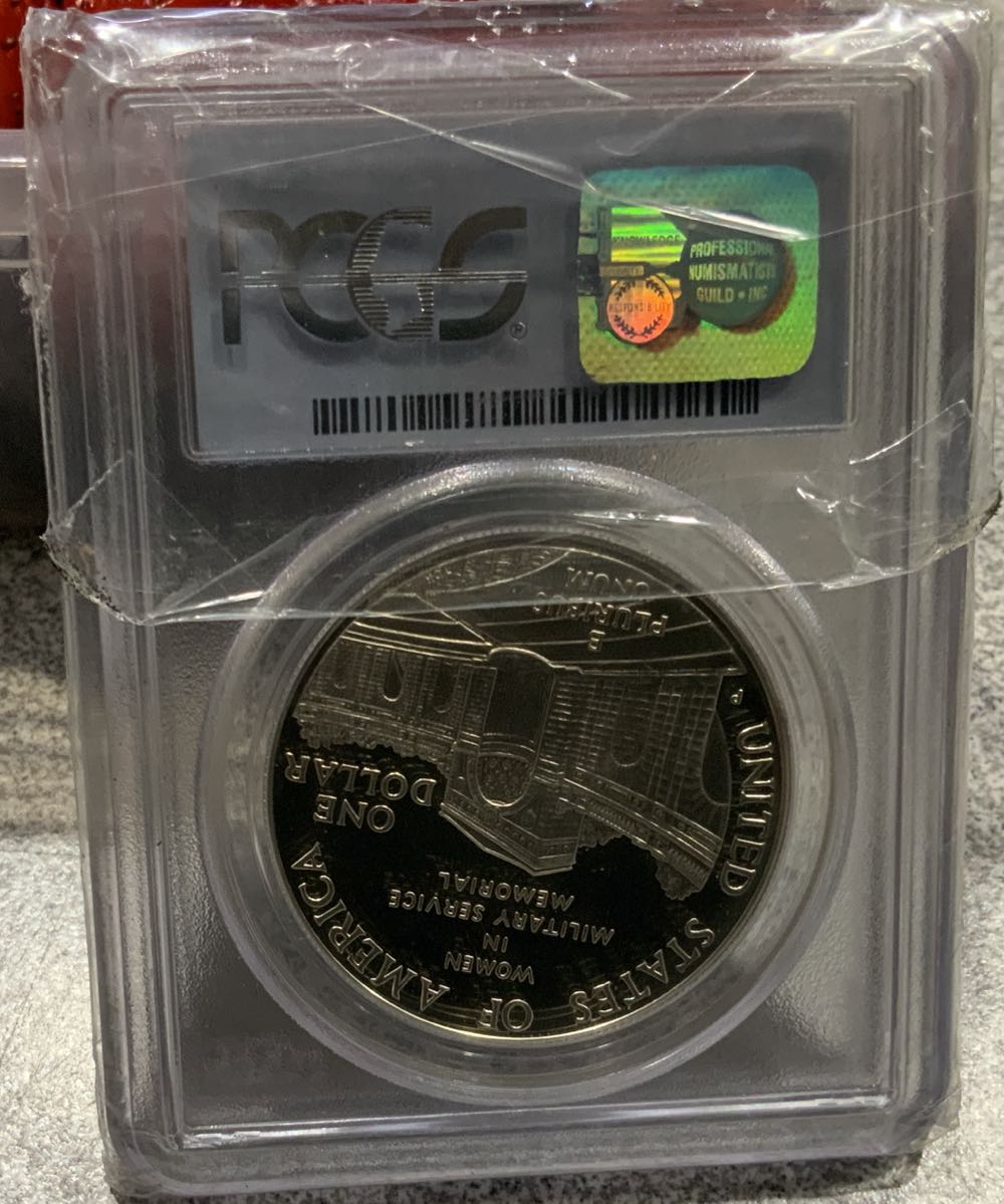1994 P Women Military $1 NGC PF69 Ultra Cameo  coin collectible - Main Image 2