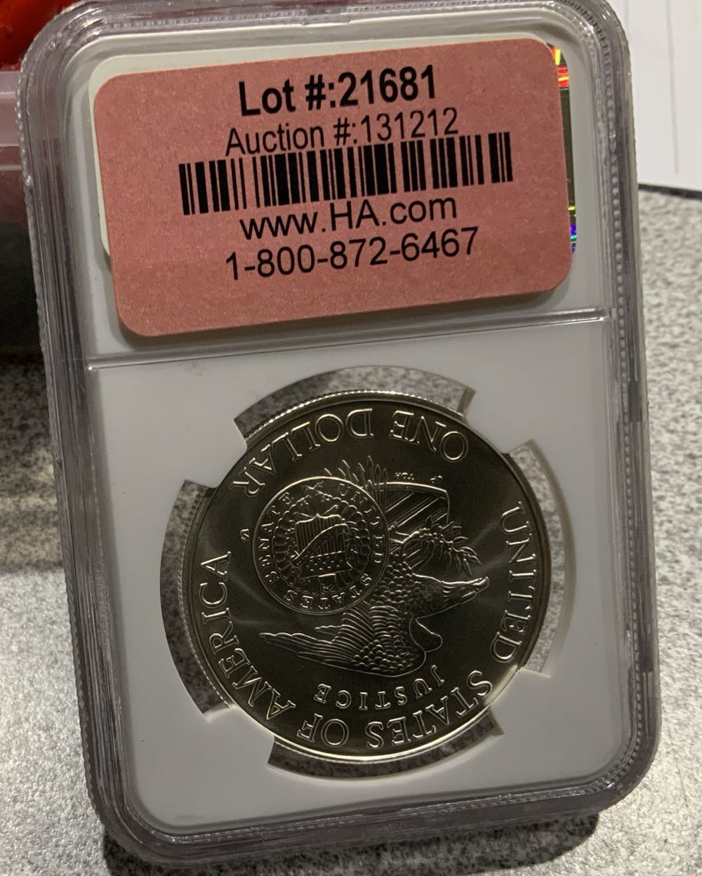 1998 S Robert Kennedy $1 PCGS PR69DCAM  coin collectible - Main Image 2