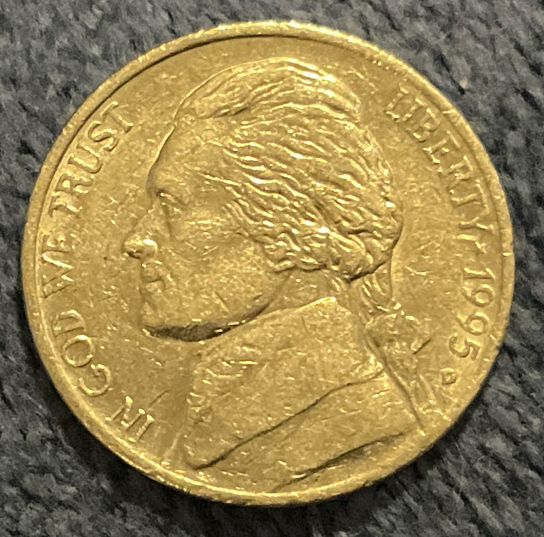 Nickel Jefferson D 1998 2