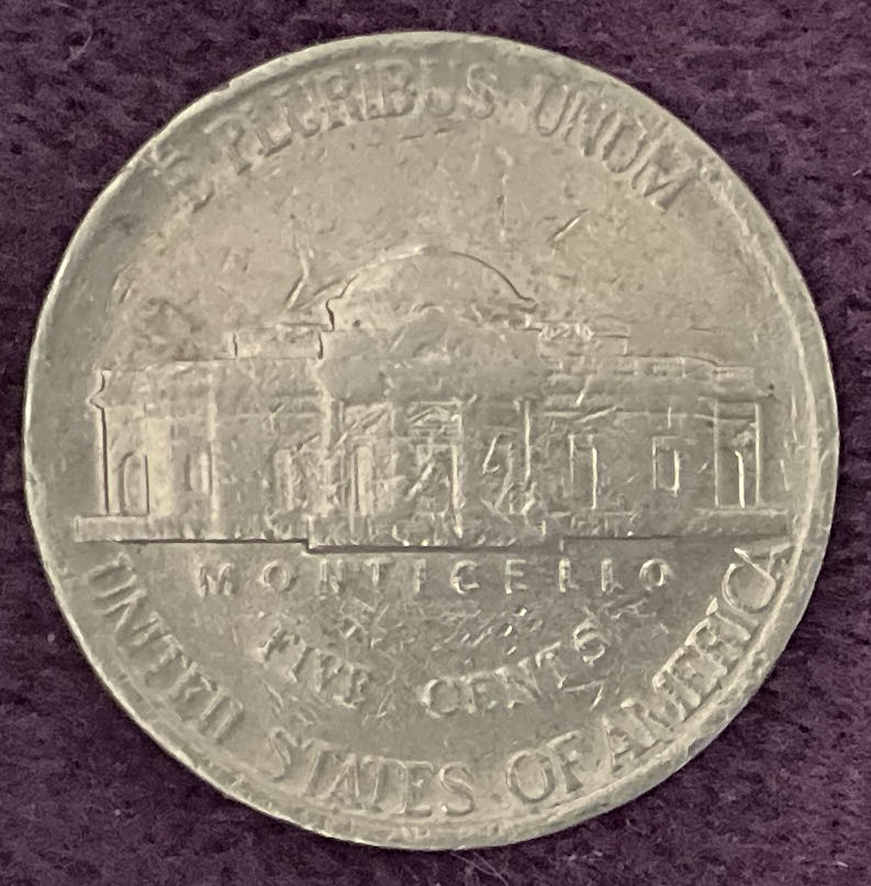 Nickel Jefferson D 1995 2  coin collectible - Main Image 4