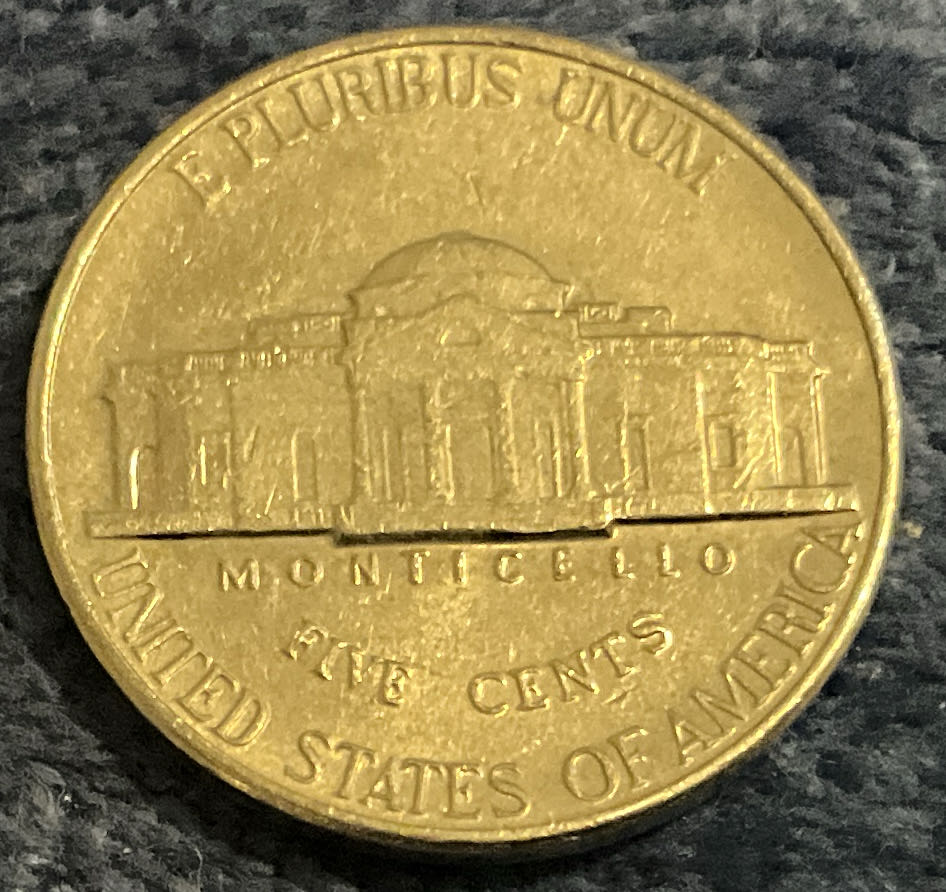 Nickel Jefferson D 1997 2  coin collectible - Main Image 2
