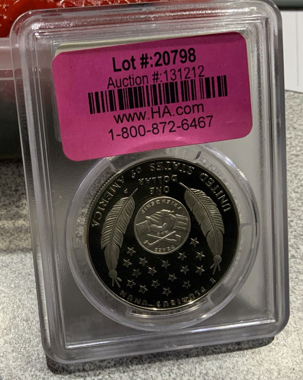 2004-P $1 Lewis & Clark, DCAM (Proof)  coin collectible - Main Image 2