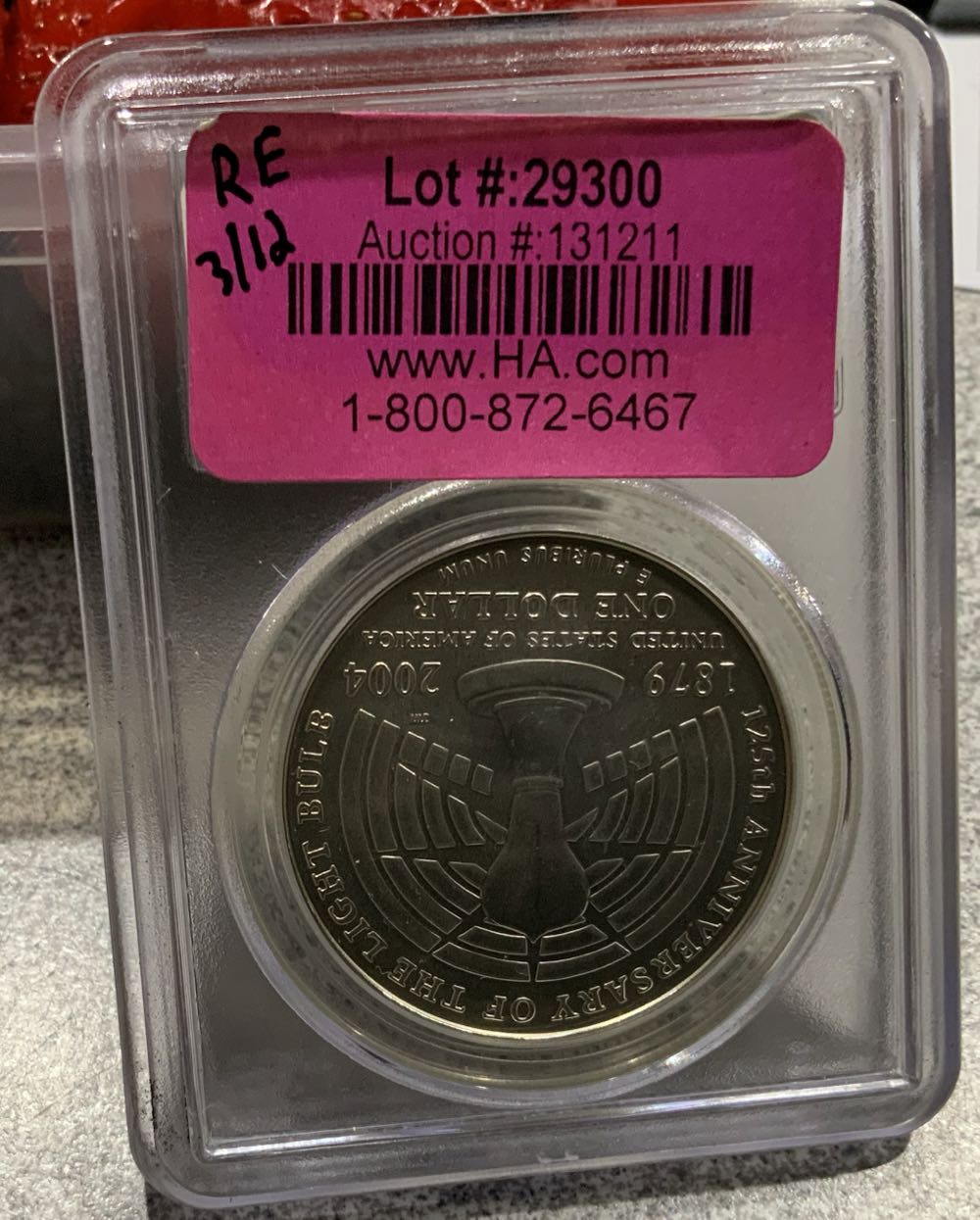 2004 P Edison $1 PCGS MS70  coin collectible - Main Image 2