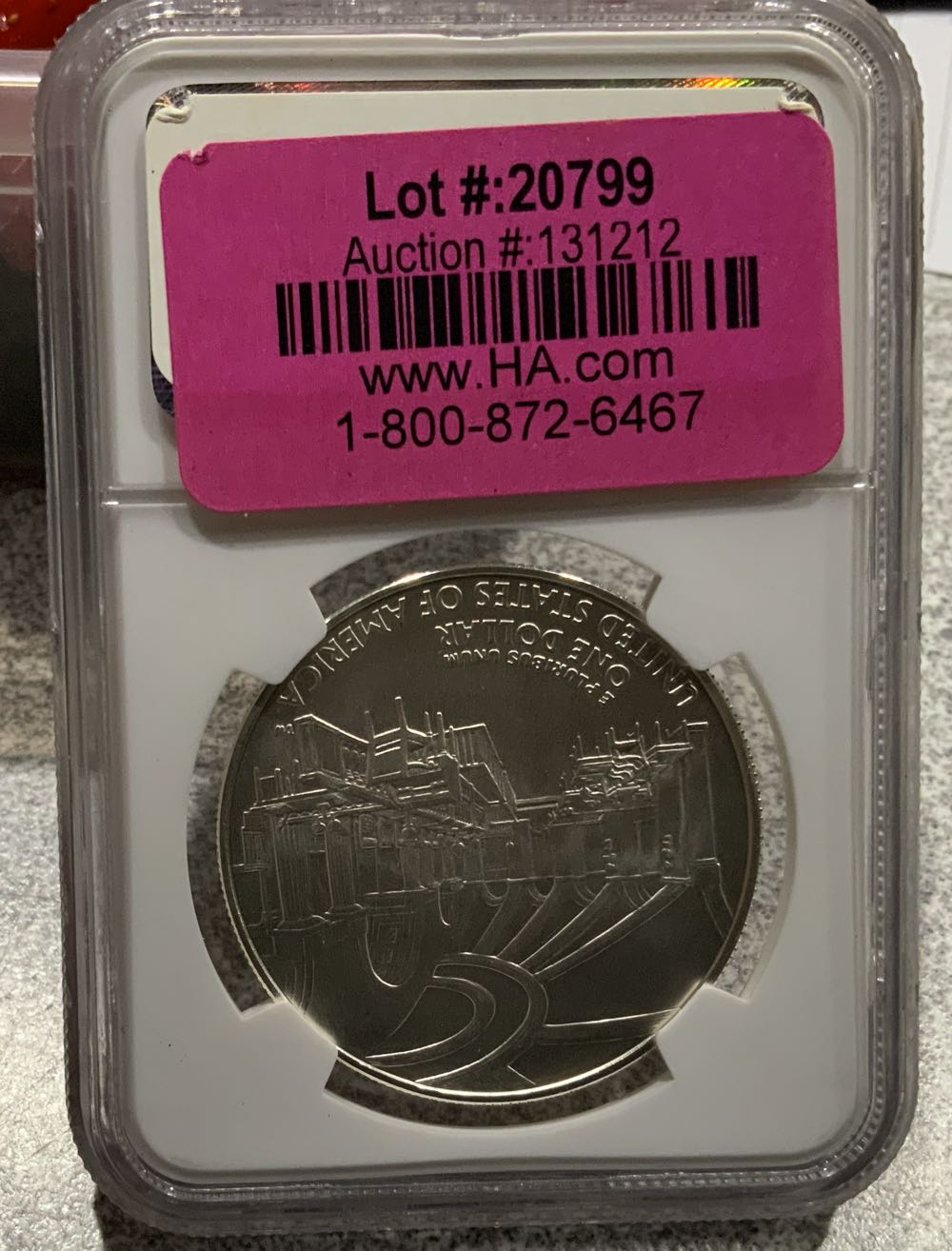 2005 P John Marshall $1 NGC MS70  coin collectible - Main Image 2