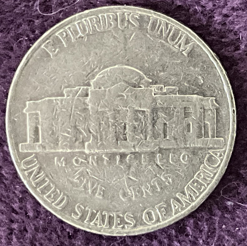 Nickel Jefferson D 1998 2  coin collectible - Main Image 4