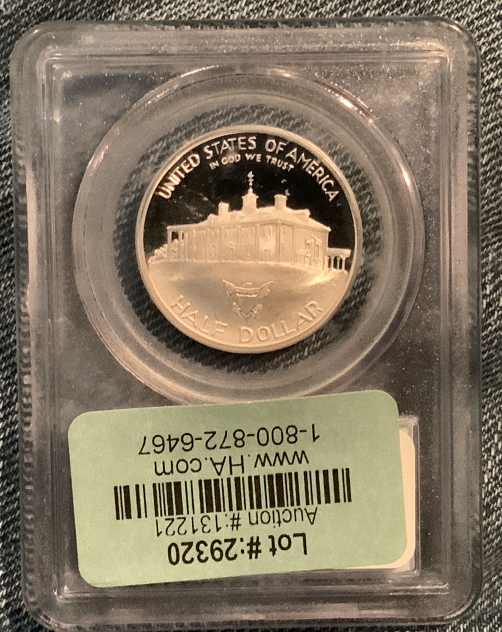 1982 S Washington $.50 NGC PF69 Ultra Cameo  coin collectible - Main Image 2