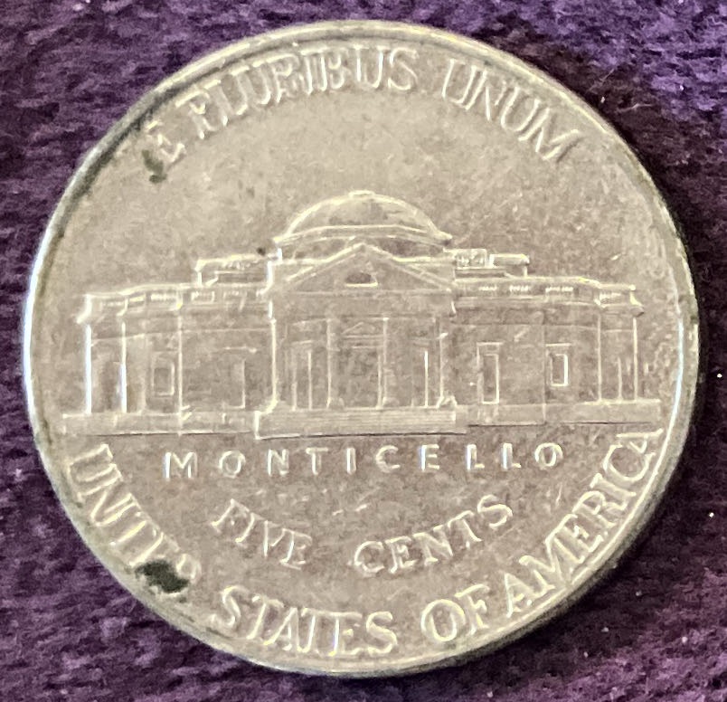 Nickel Jefferson D 2000 1  coin collectible - Main Image 4