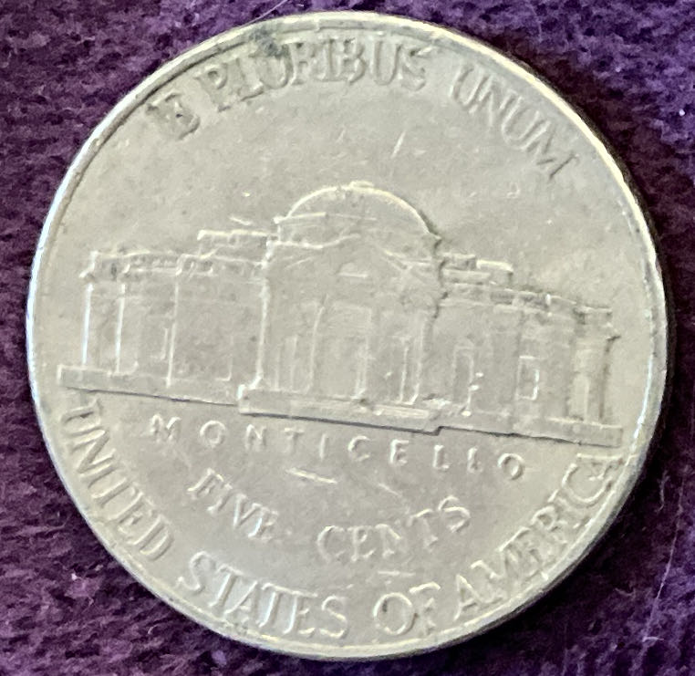 Nickel Jefferson D 2000 2  coin collectible - Main Image 4