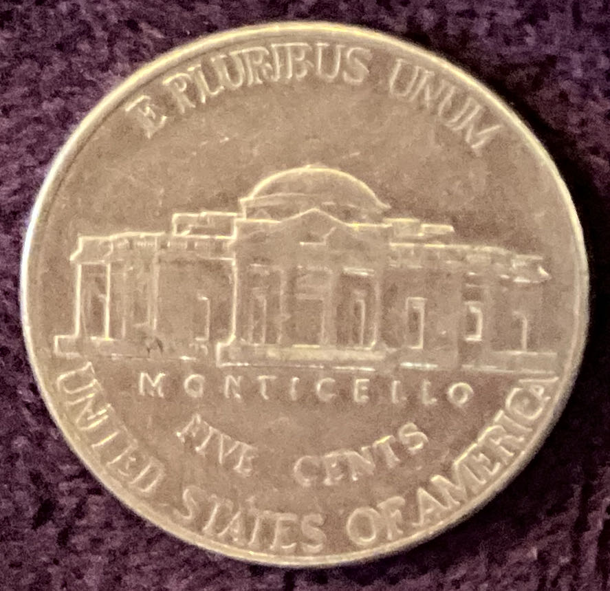 Nickel Jefferson D 2001 2  coin collectible - Main Image 4