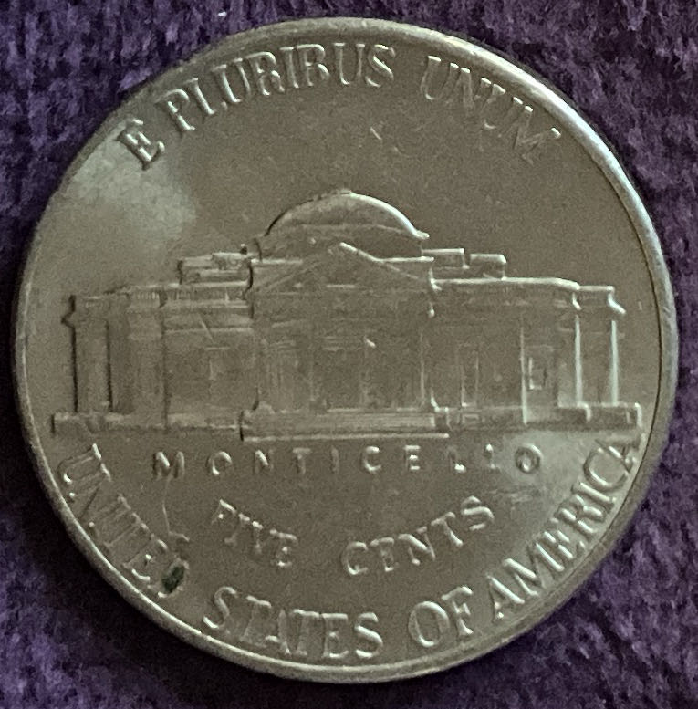 Nickel Jefferson D 2002 3  coin collectible - Main Image 4