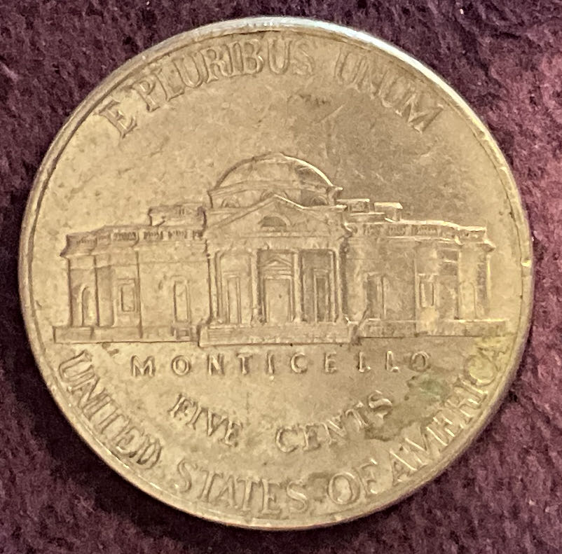 Nickel Jefferson D 2002 1  coin collectible - Main Image 4