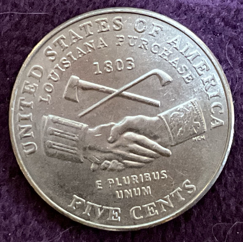 Nickel Jefferson D 2004 8  coin collectible - Main Image 4