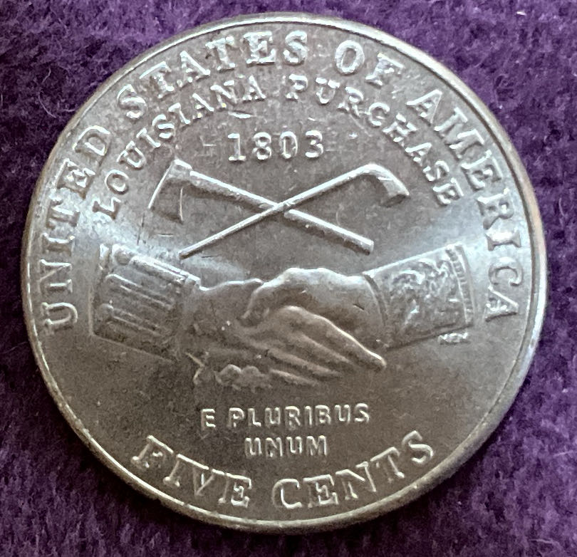 Nickel Jefferson D 2004 9  coin collectible - Main Image 4