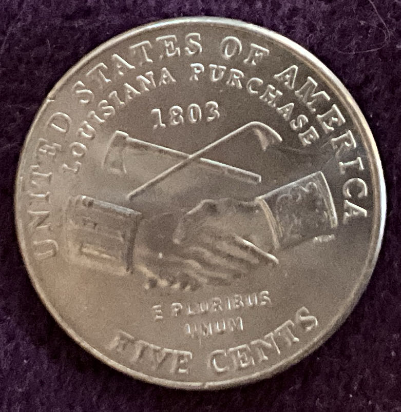 Nickel Jefferson D 2004 11  coin collectible - Main Image 4