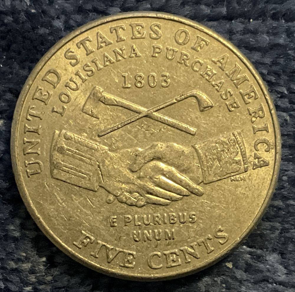 Nickel Jefferson P 2004 1  coin collectible - Main Image 2