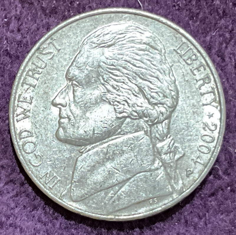 Nickel Jefferson P 2004 2  coin collectible - Main Image 3