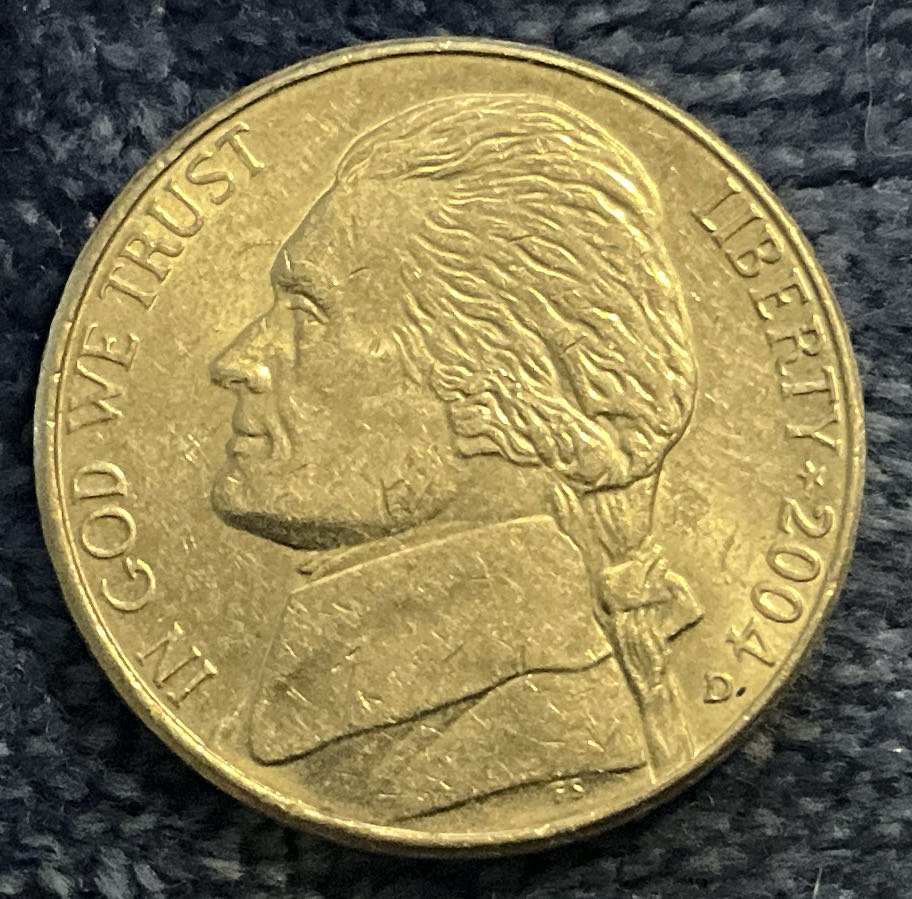 Nickel Jefferson D 1988 6