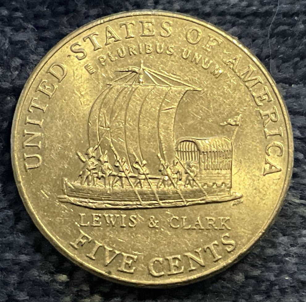 Nickel Jefferson D 2004 2  coin collectible - Main Image 2