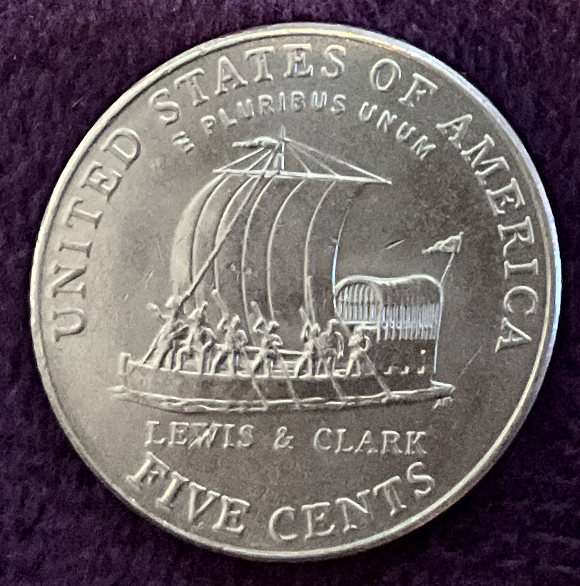 Nickel Jefferson D 2004 2  coin collectible - Main Image 4