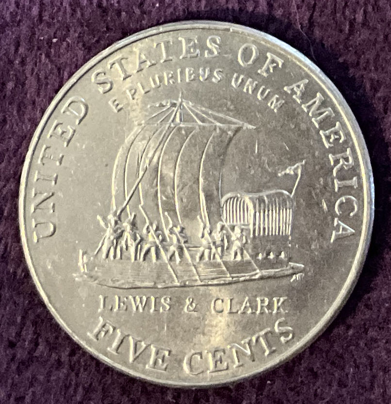 Nickel Jefferson D 2004 3  coin collectible - Main Image 4