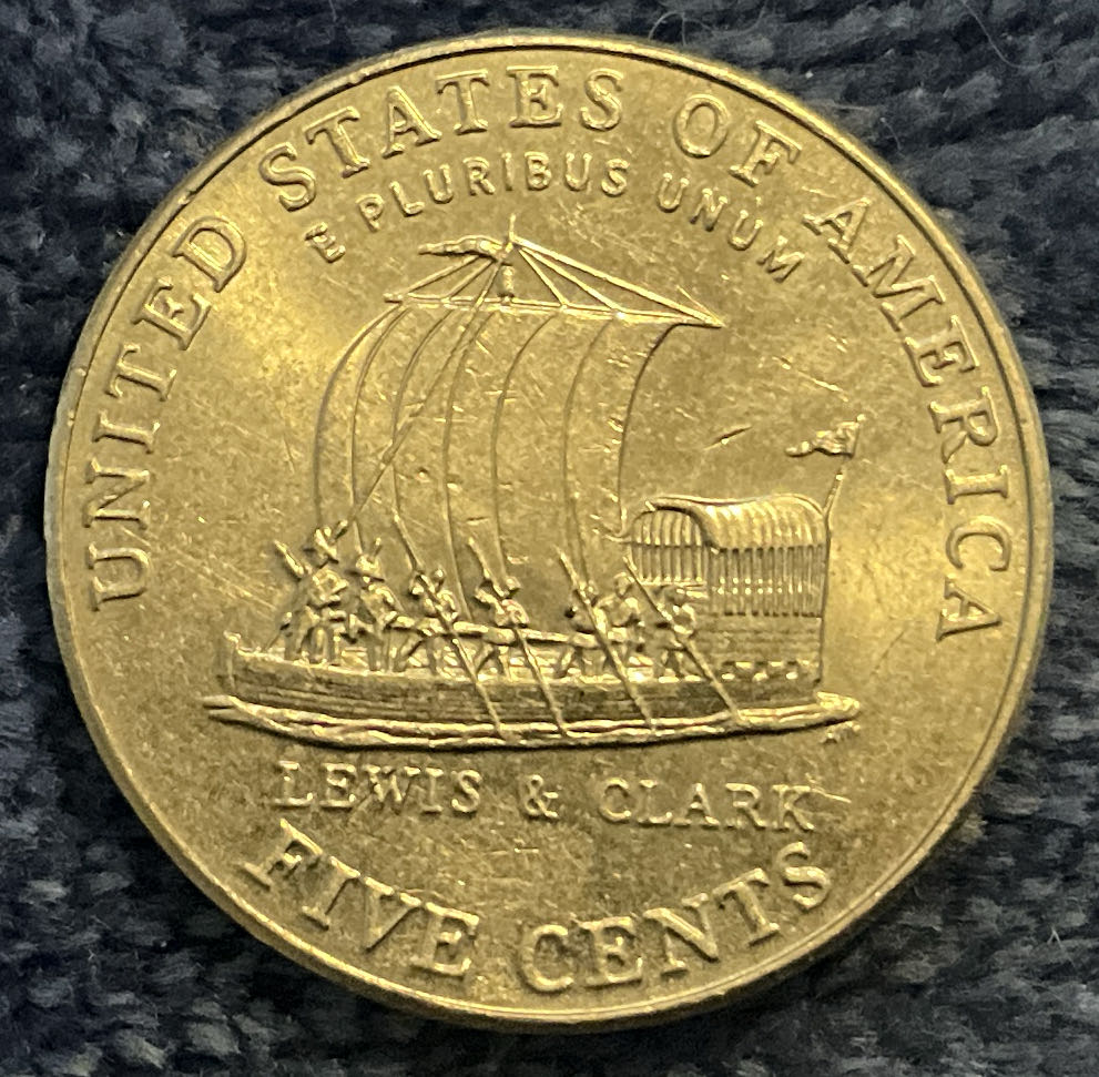 Nickel Jefferson D 2004 5  coin collectible - Main Image 2