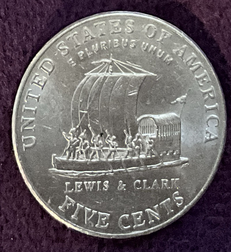 Nickel Jefferson D 2004 5  coin collectible - Main Image 4