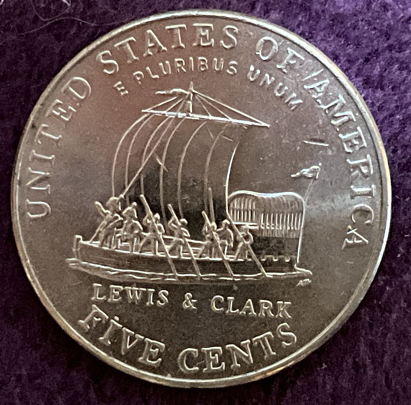 Nickel Jefferson D 2004 6  coin collectible - Main Image 4