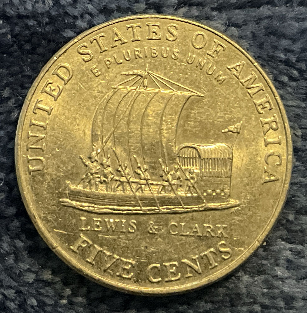 Nickel Jefferson D 2004 7  coin collectible - Main Image 2