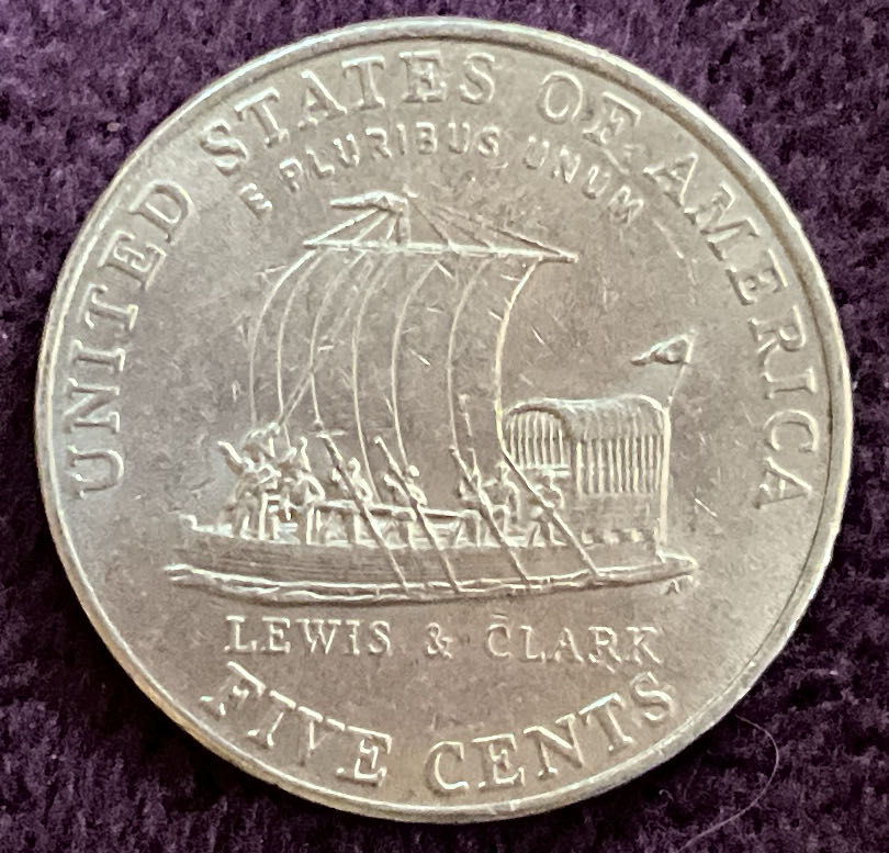 Nickel Jefferson P 2004 3  coin collectible - Main Image 4