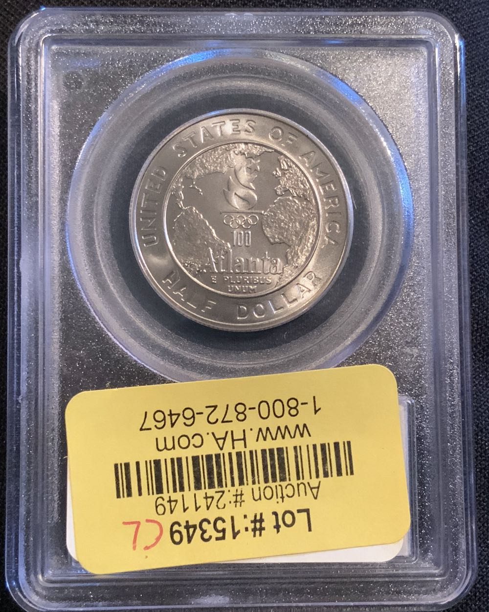 1995 S Baseball $.50 PCGS PR69 DCAM  coin collectible - Main Image 2