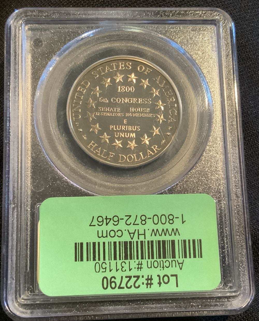 2001 P Capital Visitor Center $.50 PCGS PR69 DCAM  coin collectible - Main Image 2