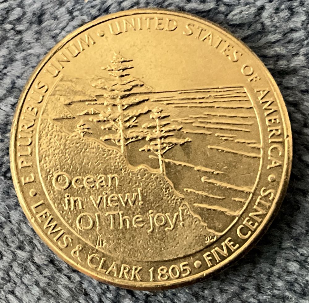 Nickel Jefferson D 2005 9  coin collectible - Main Image 2