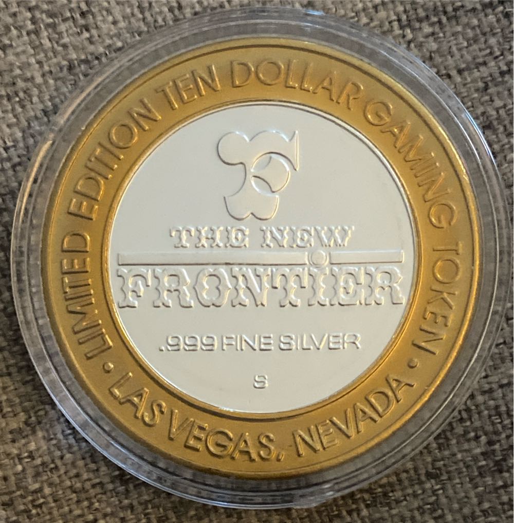 Limited Edition Ten Dollar Gaming Token Gilley’s New Frontier  coin collectible - Main Image 2
