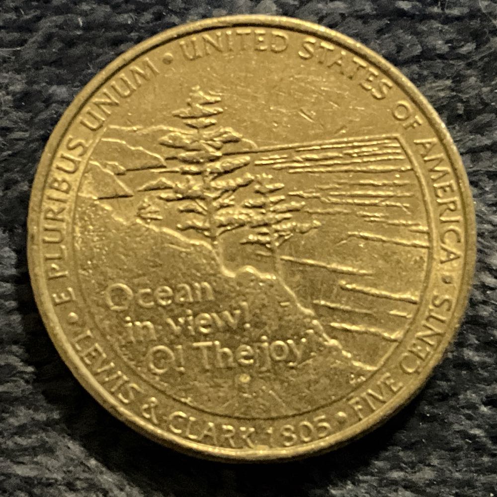 Nickel Jefferson D 2005 13  coin collectible - Main Image 2