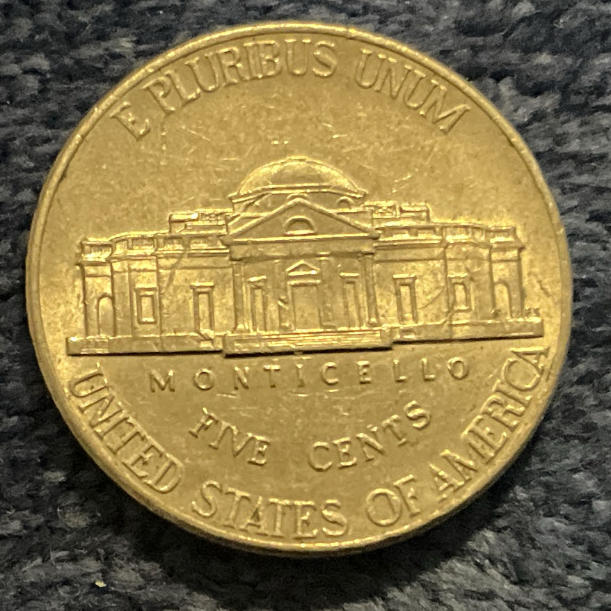 Nickel Jefferson D 2006 1  coin collectible - Main Image 2