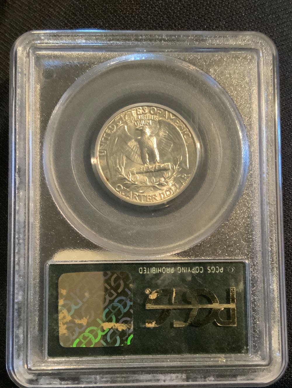 1932 S Washington Quarter ANACS XF45  coin collectible - Main Image 2