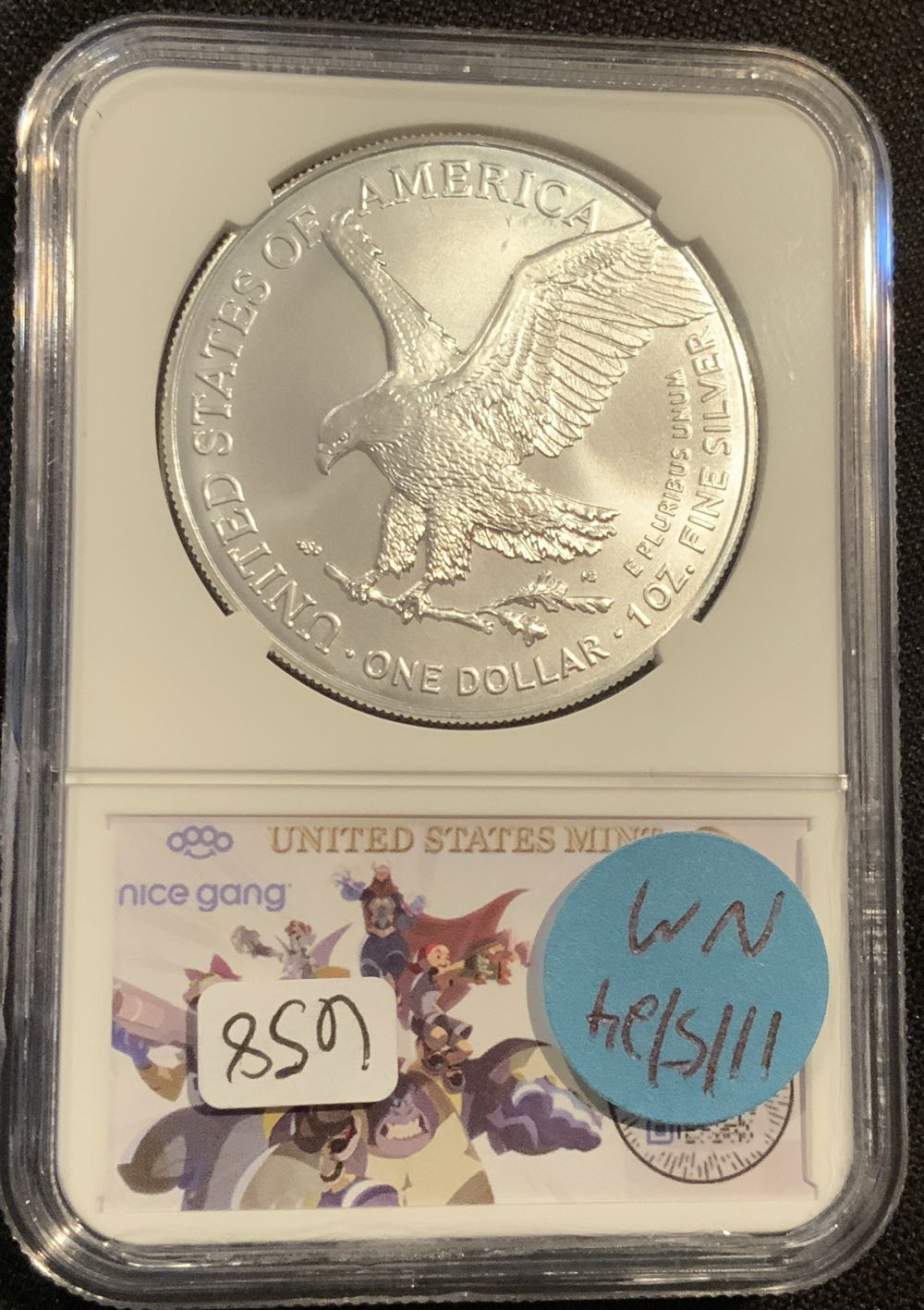 2024 Silver Eagle NGC UNC 1st Star Privy  coin collectible - Main Image 2