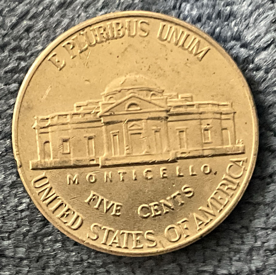 Nickel Jefferson D 2007 2  coin collectible - Main Image 2