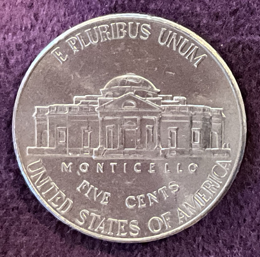 Nickel Jefferson D 2007 2  coin collectible - Main Image 4