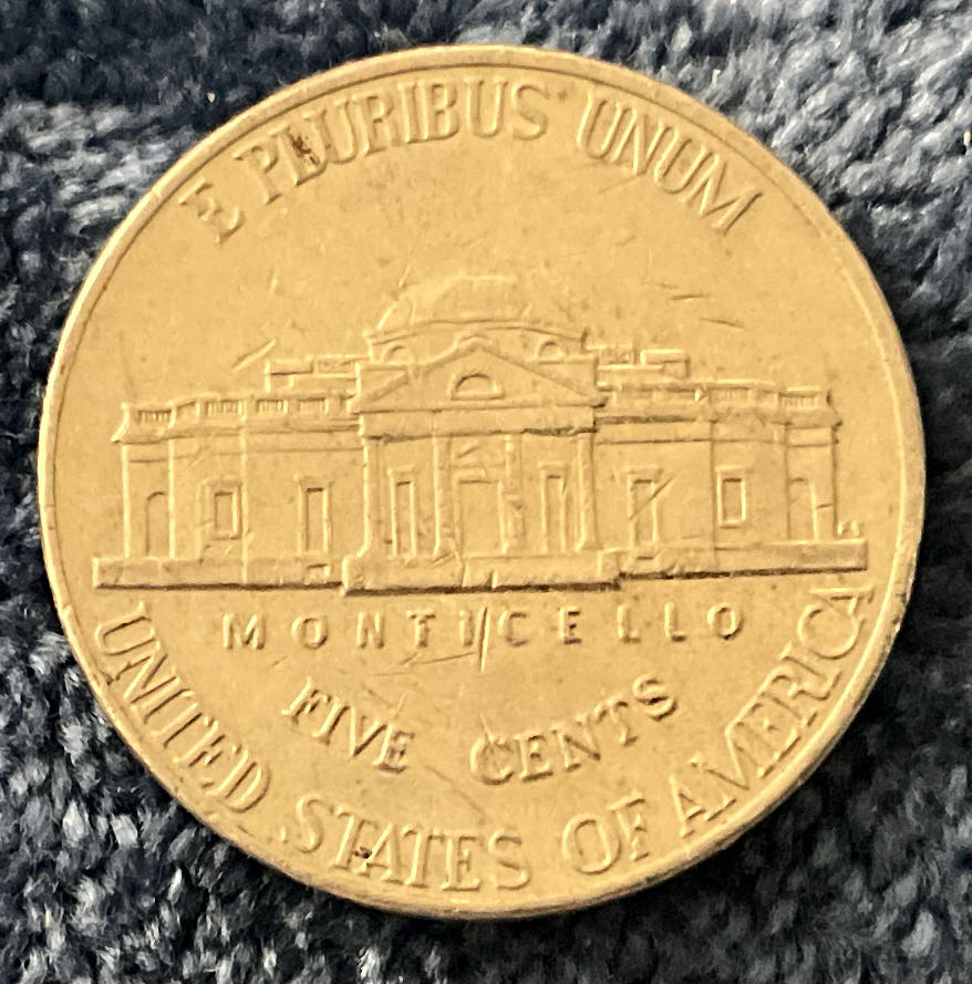 Nickel Jefferson D 2008 2  coin collectible - Main Image 2