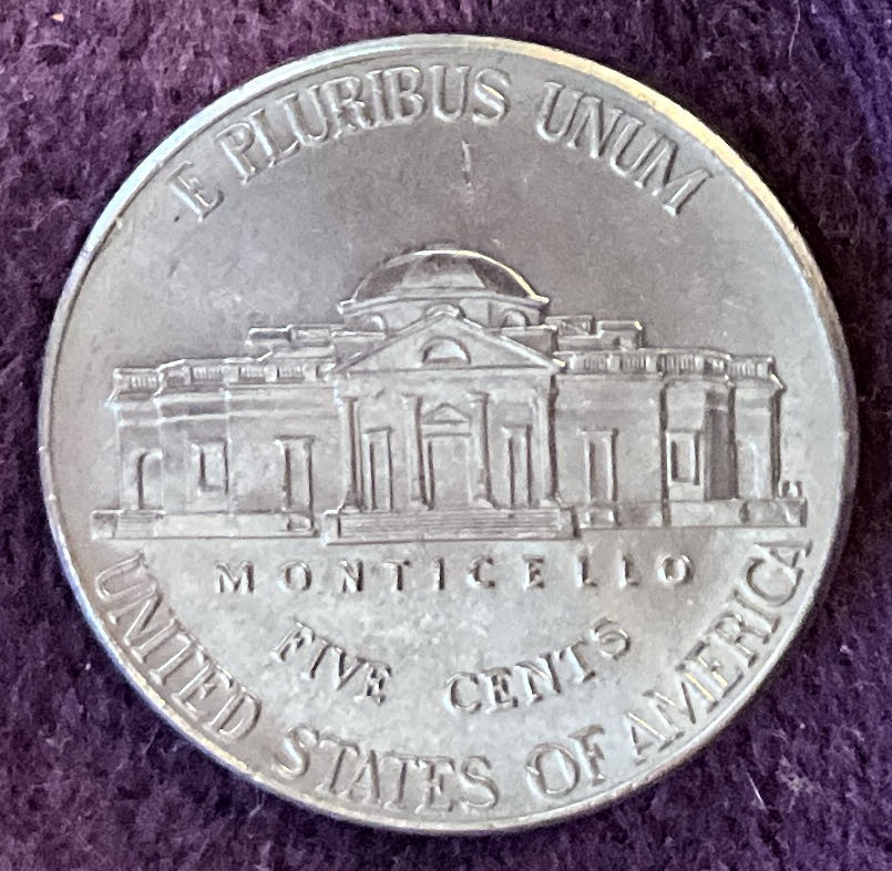 Nickel Jefferson D 2008 2  coin collectible - Main Image 4